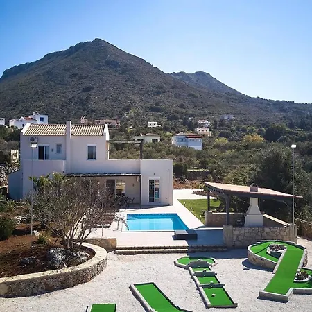 Villa Amaranthus- Private Pool- Jacuzzi- Mini Golf Kokkino Chorio
